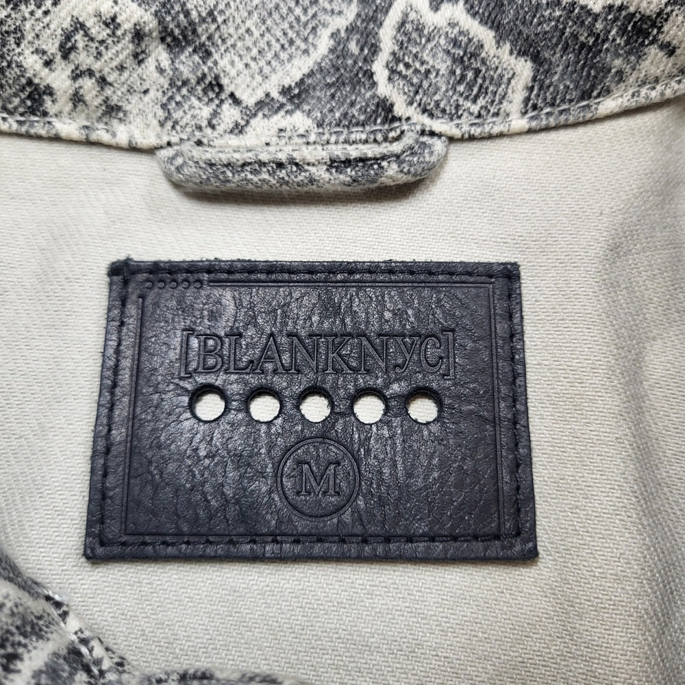 Blank NYC Snake Along python Snakeskin Print Deni… - image 6